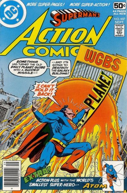 Action Comics, Vol. 1 Super-Origin Of Microwave Man! / Miniature War Of The Bat-Knights! |  Issue#487B | Year:1978 | Series:  | Pub: DC Comics