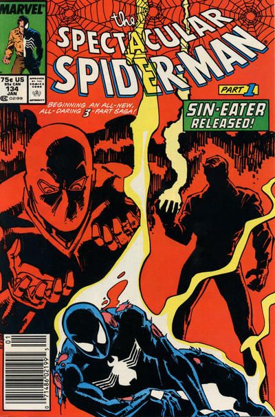The Spectacular Spider-Man, Vol. 1 Sin-Cere |  Issue#134B | Year:1988 | Series: Spider-Man |