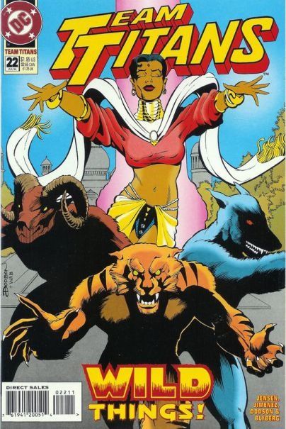 Team Titans Monsters in the Storm |  Issue#22 | Year:1994 | Series: Teen Titans | Pub: DC Comics