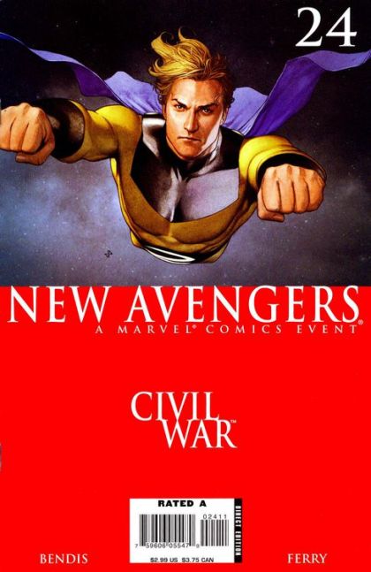 New Avengers, Vol. 1 Civil War - New Avengers: Disassembled, Part Four |  Issue#24A | Year:2006 | Series:  | Pub: Marvel Comics |