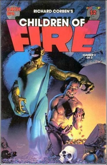 Children of Fire Necromancer / Oteg |  Issue#2 | Year:1988 | Series:  | Pub: Fantagor Press