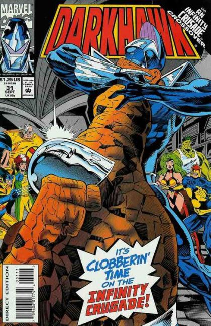 Darkhawk, Vol. 1 Infinity Crusade - Punch-Out On The Intergalactic Express |  Issue#31A | Year:1993 | Series: Darkhawk |