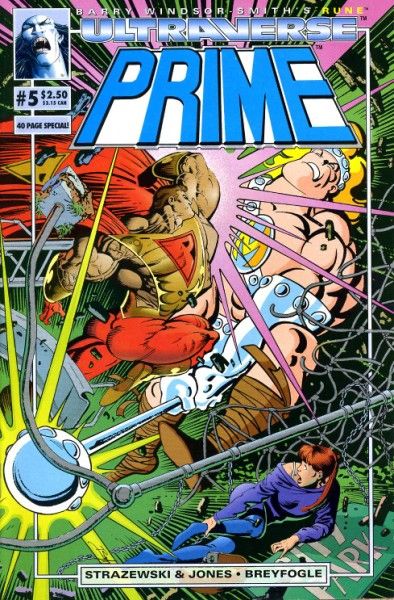 Prime, Vol. 1 Villains |  Issue#5 | Year:1993 | Series: Prime | Pub: Malibu Comics