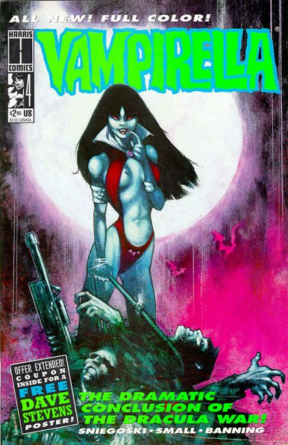 Vampirella, Vol. 2 The Dracula War, Part 4 |  Issue#4 | Year:1993 | Series:  | Pub: Harris Comics