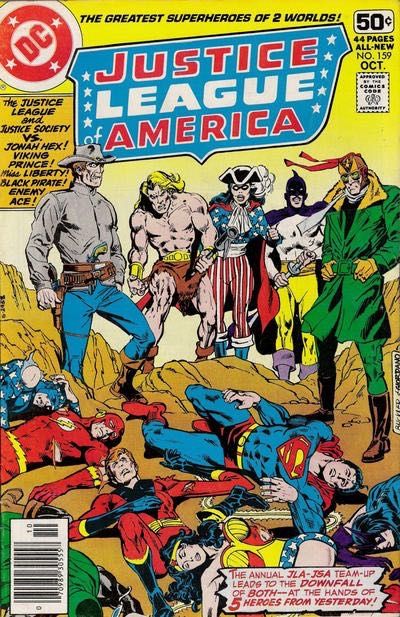 Justice League of America, Vol. 1 Crisis From Yesterday |  Issue#159 | Year:1978 | Series: Justice League |