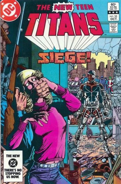 The New Teen Titans, Vol. 1 Siege |  Issue#35A | Year:1983 | Series: Teen Titans | Pub: DC Comics