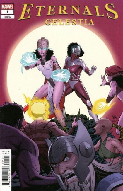 Eternals: Celestia  |  Issue#1B | Year:2021 | Series:  | Pub: Marvel Comics | Variant Nelson Blake II Cover