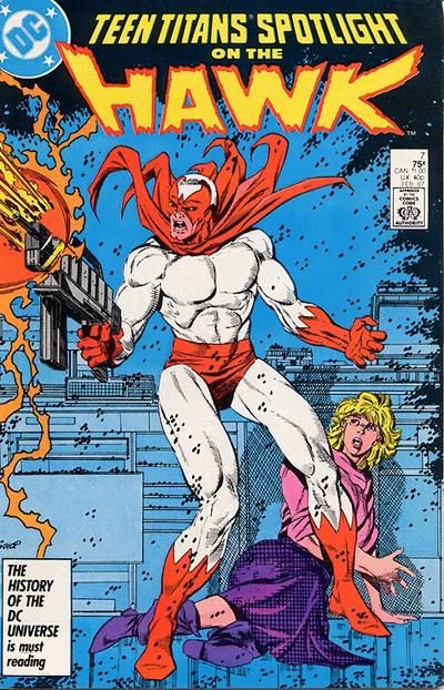 Teen Titans Spotlight Hawk, A Bug in the System |  Issue#7A | Year:1987 | Series: Teen Titans |