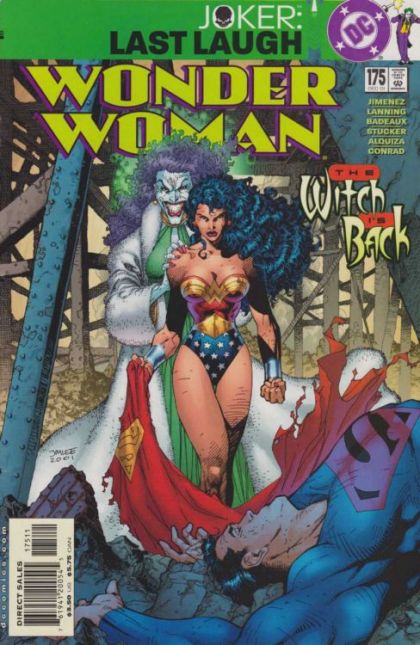 Wonder Woman, Vol. 2 Joker: Last Laugh - The Witch And The Warrior, Part 2: Girl Frenzy |  Issue#175A | Year:2001 | Series: Wonder Woman | Pub: DC Comics