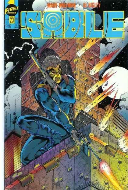 Sable Combat in Little Tokyo |  Issue#23 | Year:1990 | Series: Sable | Pub: First Comics