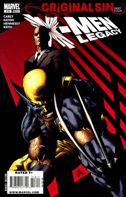 X-Men: Legacy, Vol. 1 Original Sin - Part Four |  Issue#218 | Year:2008 | Series: X-Men | Pub: Marvel Comics