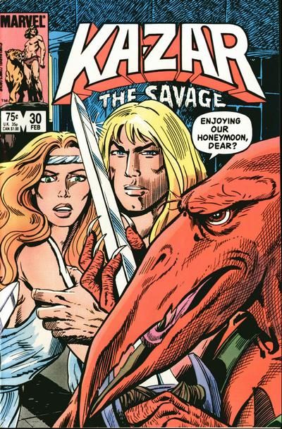 Ka-Zar, Vol. 3 Or For Worse |  Issue#30 | Year:1984 | Series: Ka-Zar | Pub: Marvel Comics