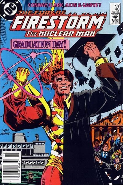 Firestorm, the Nuclear Man, Vol. 2 (1982-1990) Graduation Day |  Issue#40B | Year:1985 | Series: Firestorm |