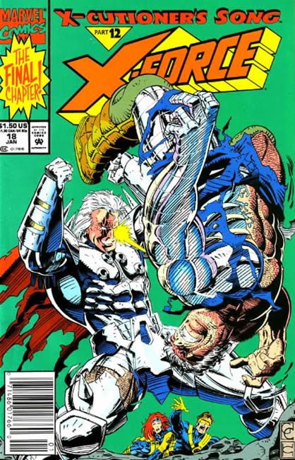 X-Force, Vol. 1 X-Cutioner's Song - Part 12: Ghosts In The Machine |  Issue#18B | Year:1992 | Series: X-Force | Pub: Marvel Comics |