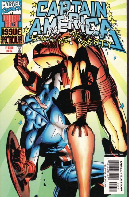 Captain America: Sentinel of Liberty, Vol. 1 Iron Will / Double Danger / Come The Revolution! |  Issue#6A | Year:1999 | Series:  | Pub: Marvel Comics |