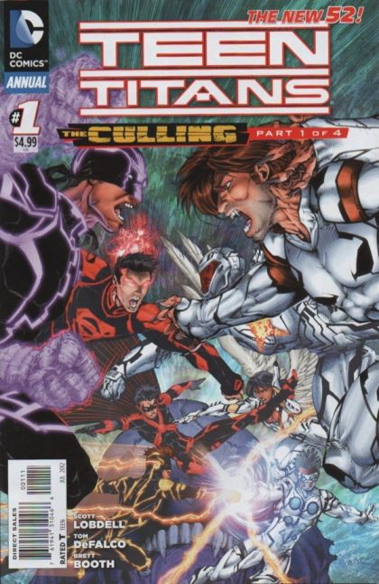 Teen Titans, Vol. 4 Annual The Culling - Part 1 |  Issue#1 | Year:2012 | Series:  | Pub: DC Comics |