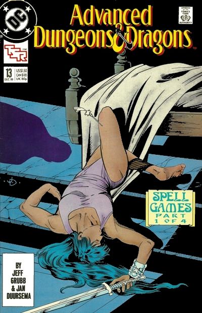 Advanced Dungeons & Dragons Spell Games, Shackles Of The Past |  Issue#13A | Year:1989 | Series: TSR |