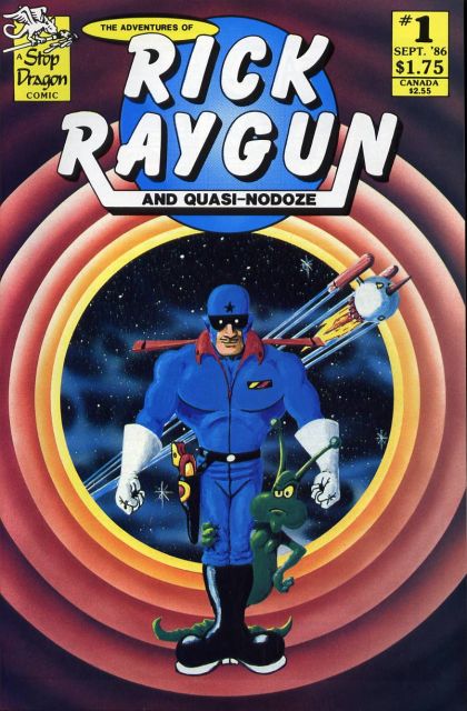 Adventures of Rick Raygun The Gift...The Curse...The Power! |  Issue#1 | Year:1986 | Series:  | Pub: Stop Dragon Comics