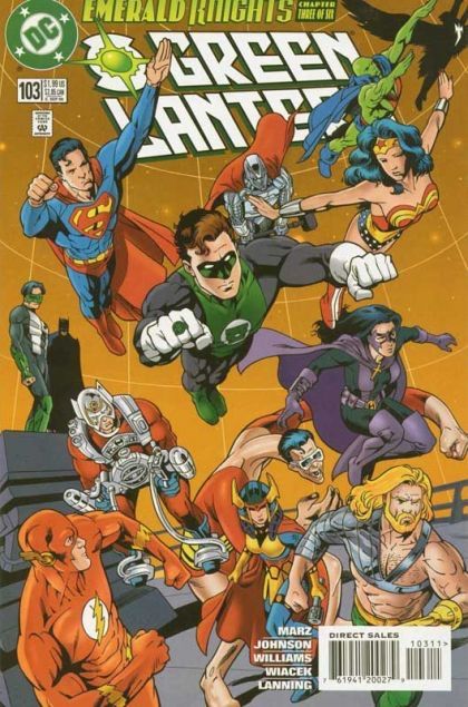 Green Lantern, Vol. 3 Emerald Knights, Part 3: Strange Bedfellows |  Issue#103A | Year:1998 | Series: Green Lantern | Pub: DC Comics