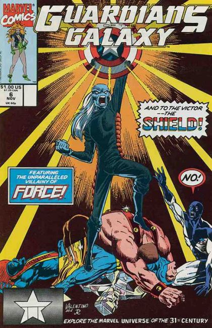 Guardians of the Galaxy, Vol. 1 And To The Victor...The Shield |  Issue#6A | Year:1990 | Series: Guardians of the Galaxy |