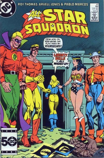 All-Star Squadron Give Me Liberty-- Give Me Death |  Issue#45A | Year:1985 | Series:  |