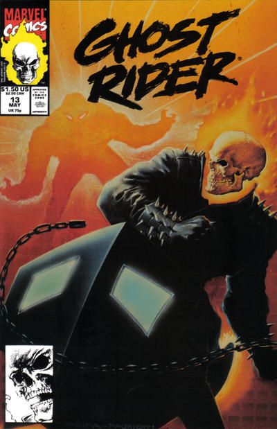 Ghost Rider, Vol. 2 You'll Never See What's Coming Next! |  Issue#13A | Year:1991 | Series: Ghost Rider |
