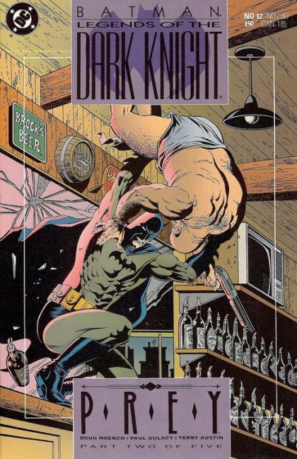 Batman: Legends of the Dark Knight Prey, Part 2: Dark Sides |  Issue#12A | Year:1990 | Series:  |