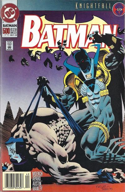 Batman, Vol. 1 Knightfall - Part 19: Dark Angel: The Fall |  Issue#500B | Year:1993 | Series: Batman | Pub: DC Comics