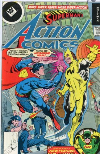 Action Comics, Vol. 1 Superman Battles Microwave Man |  Issue