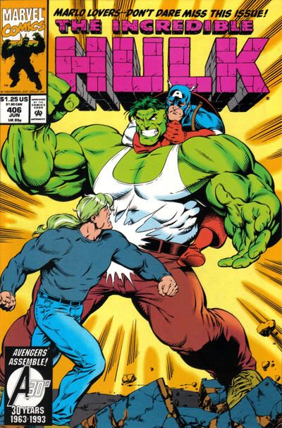 The Incredible Hulk, Vol. 1 American Pie |  Issue#406A | Year:1993 | Series: Hulk |