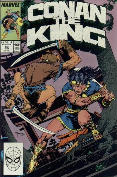 King Conan / Conan the King Night Vengeance / Kirakhan |  Issue#52A | Year:1989 | Series: Conan | Pub: Marvel Comics |