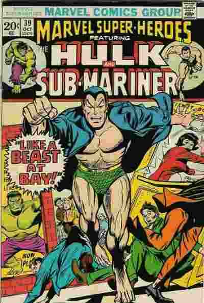 Marvel Super-Heroes, Vol. 1  |  Issue#39 | Year:1973 | Series:  | Pub: Marvel Comics