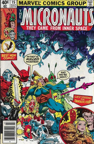 Micronauts, Vol. 1 The Inside Job |  Issue#15B | Year:1979 | Series: Micronauts | Pub: Marvel Comics