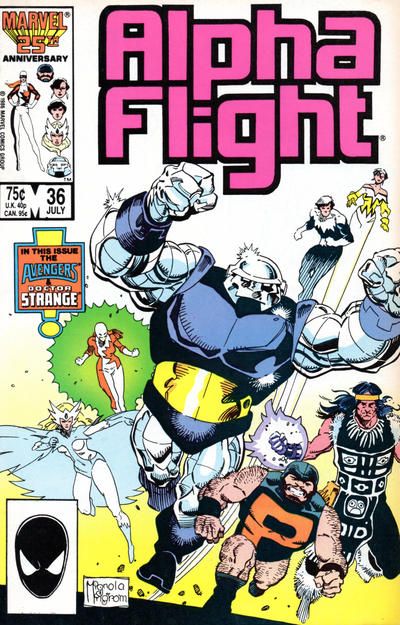 Alpha Flight, Vol. 1 Labor Pains |  Issue#36A | Year:1986 | Series: Alpha Flight |