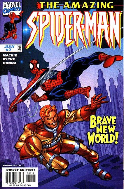 The Amazing Spider-Man, Vol. 2 The Perfect World, Part 1: Heroes and Villains |  Issue#7A | Year:1999 | Series: Spider-Man | Pub: Marvel Comics | John Byrne Regular