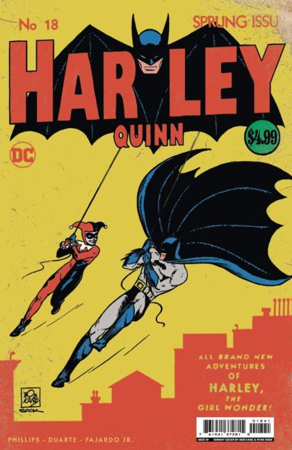 Harley Quinn  |  Issue#18D | Year:2022 | Series:  | Pub: DC Comics | Ryan Sook Homage Card Stock Variant