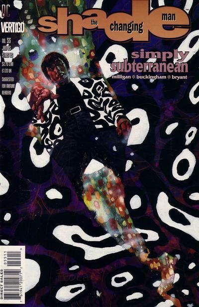 Shade the Changing Man, Vol. 2 Life Is Short, First Third |  Issue#55 | Year:1995 | Series: Shade the Changing Man | Pub: DC Comics