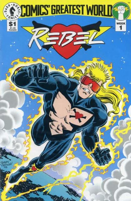Rebel Golden City, Week 1: Rebel |  Issue#1A | Year:1993 | Series: Comics' Greatest World | Pub: Dark Horse Comics | Regular Edition