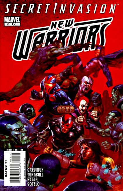 New Warriors, Vol. 4 Secret Invasion - Secrets and Skrulls, Part 2 |  Issue#15 | Year:2008 | Series: New Warriors | Pub: Marvel Comics