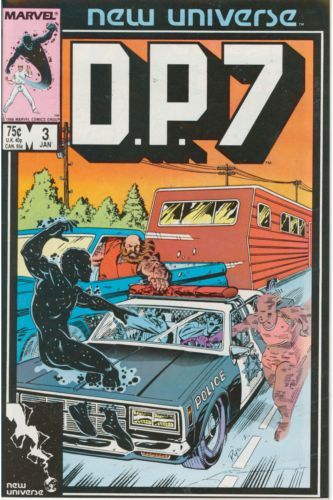 D.P.7 "Loose Ends" |  Issue#3A | Year:1986 | Series: New Universe |