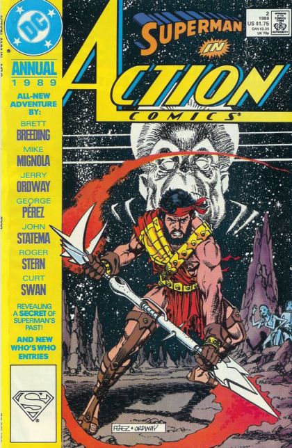 Action Comics, Vol. 1 Annual Memories Of Krypton's Past |  Issue#2A | Year:1989 | Series:  | Pub: DC Comics