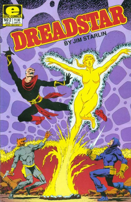 Dreadstar (Epic Comics), Vol. 1 Willow's Story |  Issue#2 | Year:1983 | Series: Dreadstar |