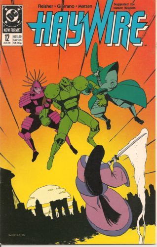 Haywire Psychogenesis |  Issue#12 | Year:1989 | Series:  | Pub: DC Comics