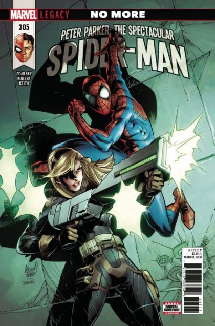 Peter Parker: The Spectacular Spider-Man No More, Part 2 |  Issue#305 | Year:2018 | Series:  |