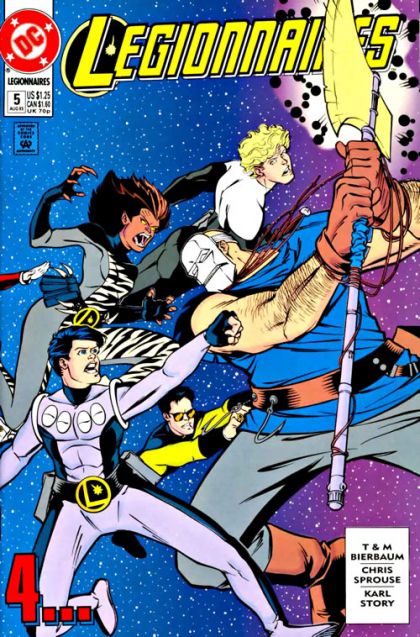 Legionnaires New Life, New Death |  Issue#5 | Year:1993 | Series: Legionnaires | Pub: DC Comics