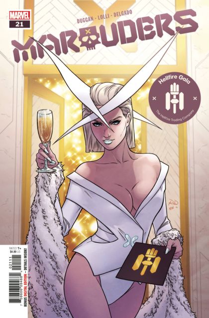 Marauders, Vol. 1 Hellfire Gala - You Are Cordially Invited to the Hellfire Gala |  Issue#21A | Year:2021 | Series:  |  Regular Russell Dauterman Cover
