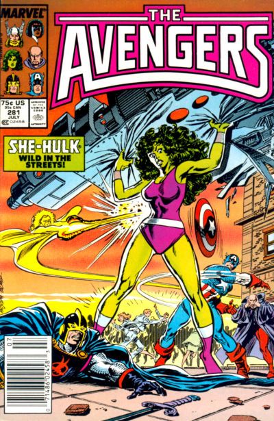 The Avengers, Vol. 1 By Gods Betrayed! |  Issue#281B | Year:1987 | Series: Avengers | Pub: Marvel Comics |