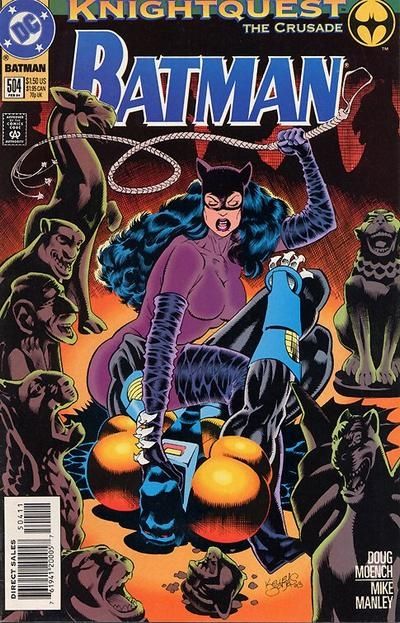 Batman, Vol. 1 Knightquest: The Crusade - Dark Dance |  Issue#504A | Year:1993 | Series: Batman | Pub: DC Comics