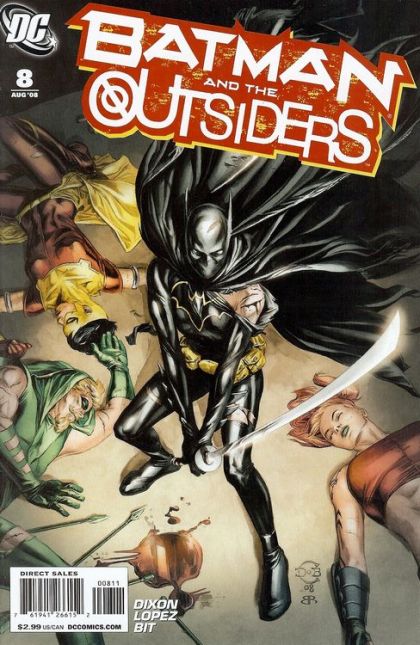 Batman and the Outsiders, Vol. 2 The Hard Way |  Issue#8 | Year:2008 | Series:  | Pub: DC Comics