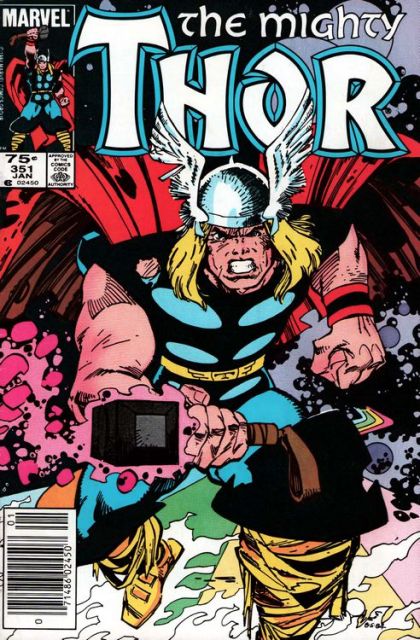 Thor, Vol. 1 Ragnarok & Roll, Too! |  Issue#351C | Year:1984 | Series: Thor | Pub: Marvel Comics | Canadian Price Variant